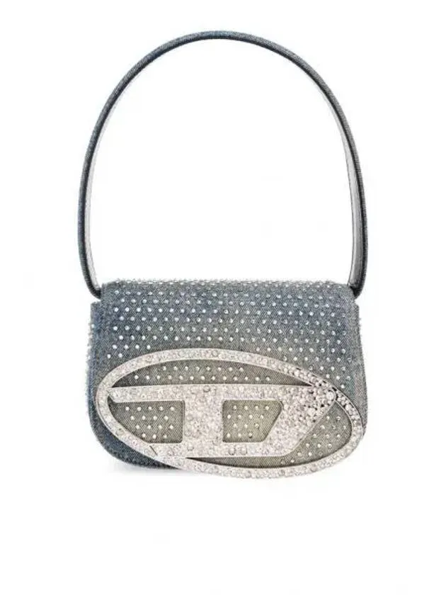 1DR Crystal-Embellished Mini Bag Blue