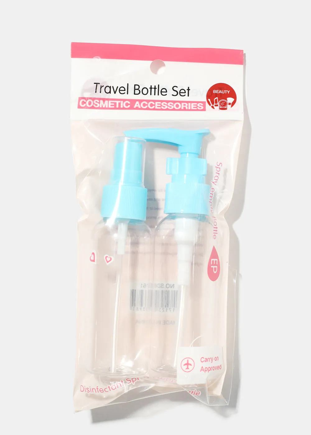 2 Travel Bottle Set