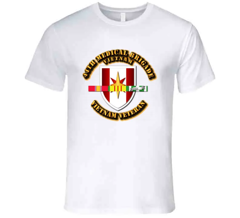 44th Medical Brigade w SVC Ribbons VN T Shirt