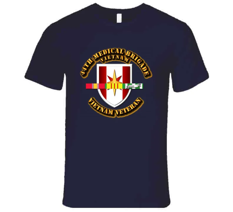 44th Medical Brigade w SVC Ribbons VN T Shirt