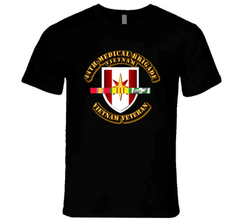 44th Medical Brigade w SVC Ribbons VN T Shirt