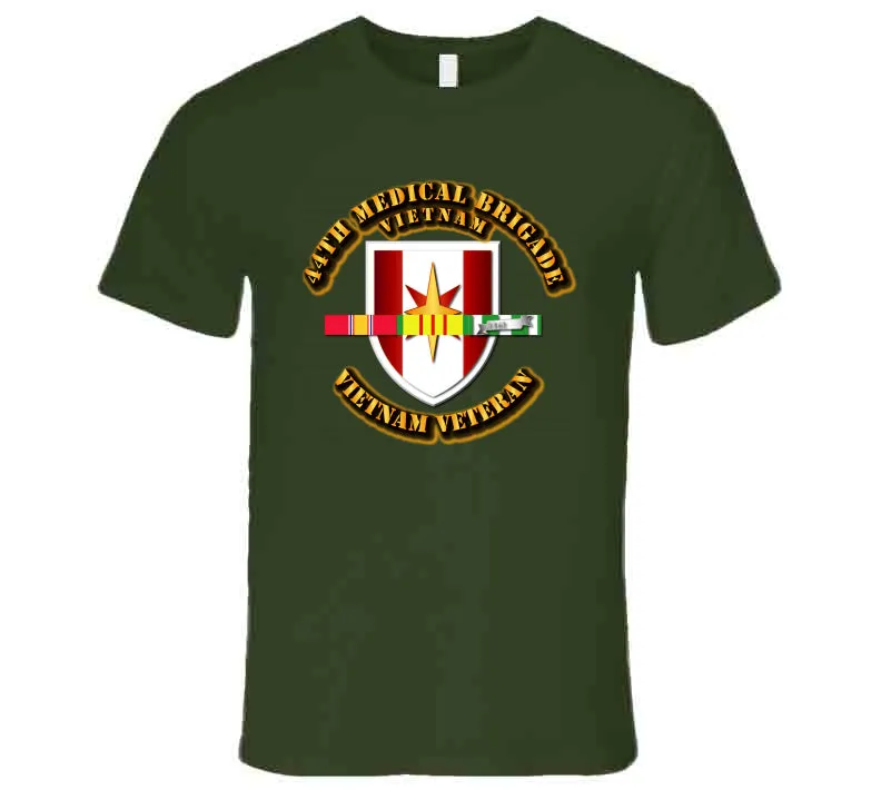 44th Medical Brigade w SVC Ribbons VN T Shirt