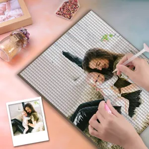 5D Custom Diamond Painting DIY Diamond Painting Kit Full Square Round Rhinestone Unique Gifts 40*50cm - Play with Mom