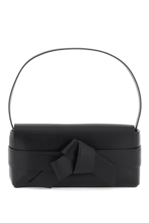 ACNE STUDIOS Sleek and Elongated Smooth Leather Shoulder Bag with Adjustable Handle