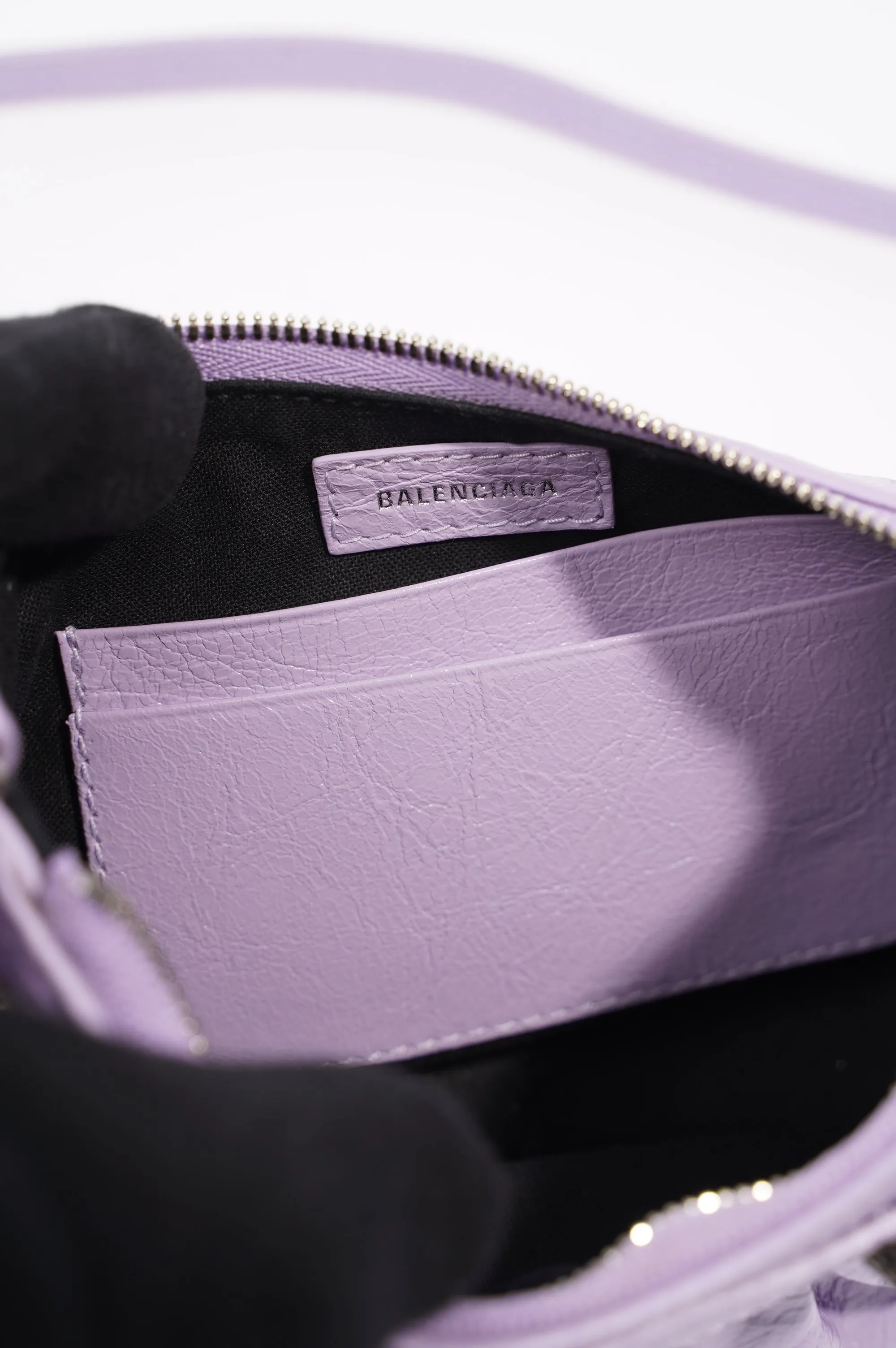 Balenciaga Le Cagole Bag Leather Lilac Mini