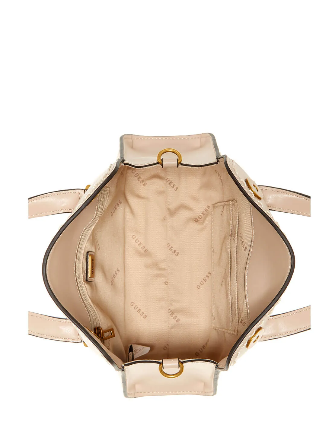 Beige Stephi Mini Satchel