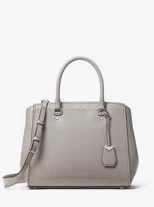 Benning Large Leather Satchel