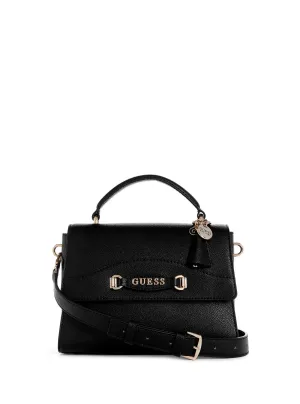 Black Emera Satchel Bag