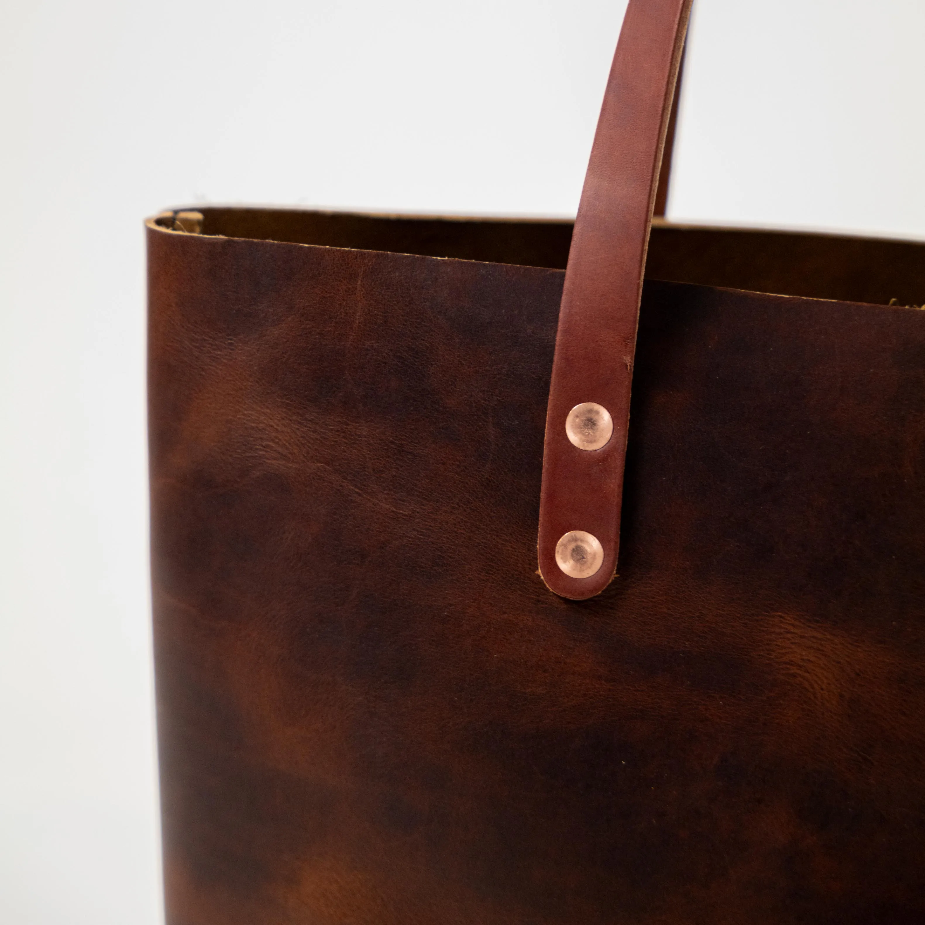 Brown Dublin East West Tote