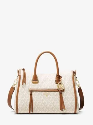 Carine Medium Logo Satchel