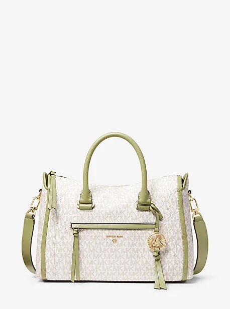 Carine Medium Logo Satchel