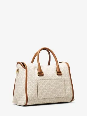 Carine Medium Logo Satchel