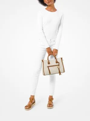 Carine Medium Logo Satchel