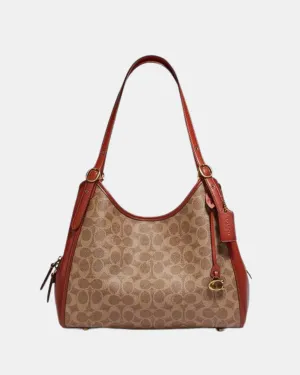 COACH LORI SHOULDER BAG IN SIGNATURE CANVAS