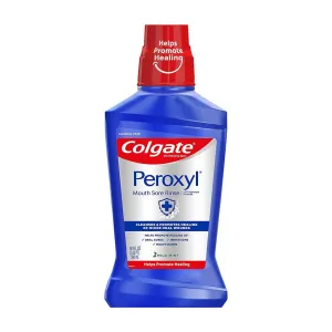 Colgate Peroxyl Mouthwash 500ml 6Bottles/Case