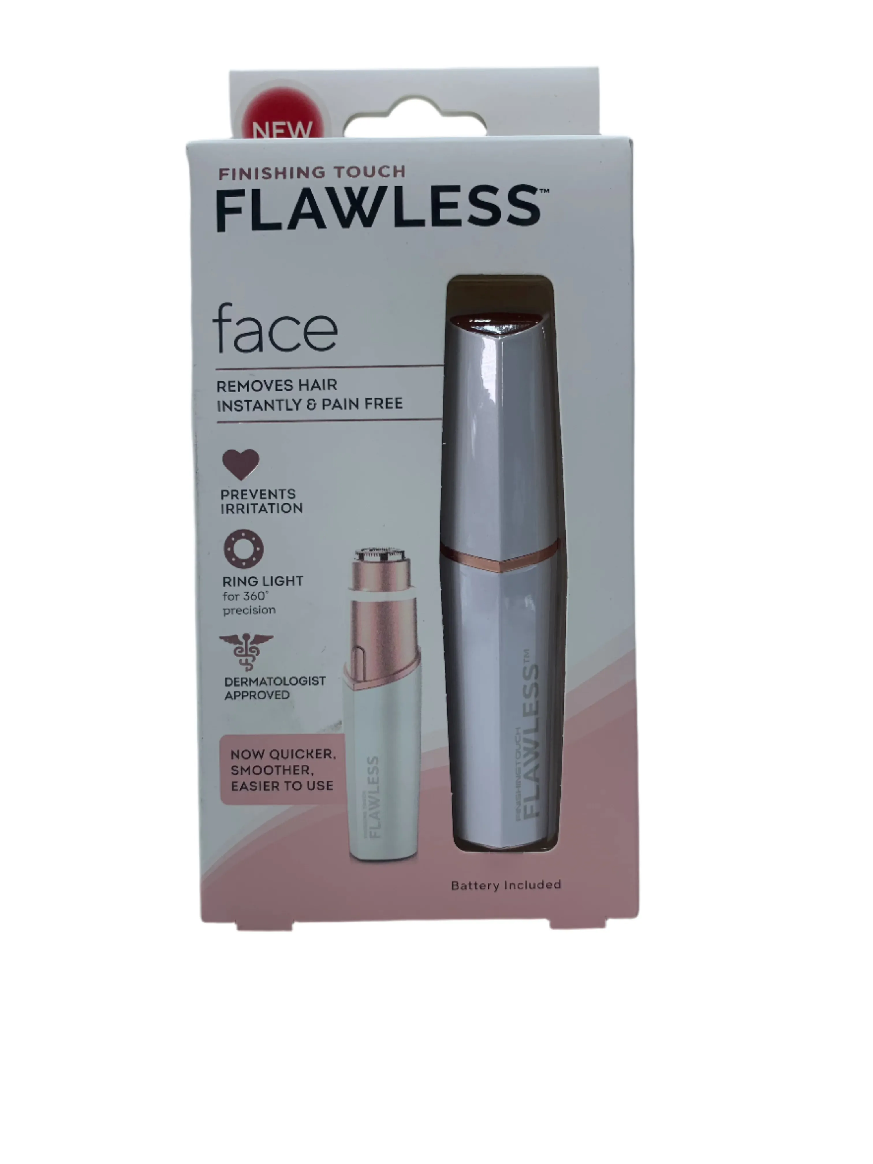 Finishing Touch Flawless Instant and Painless Facial Hair Remover