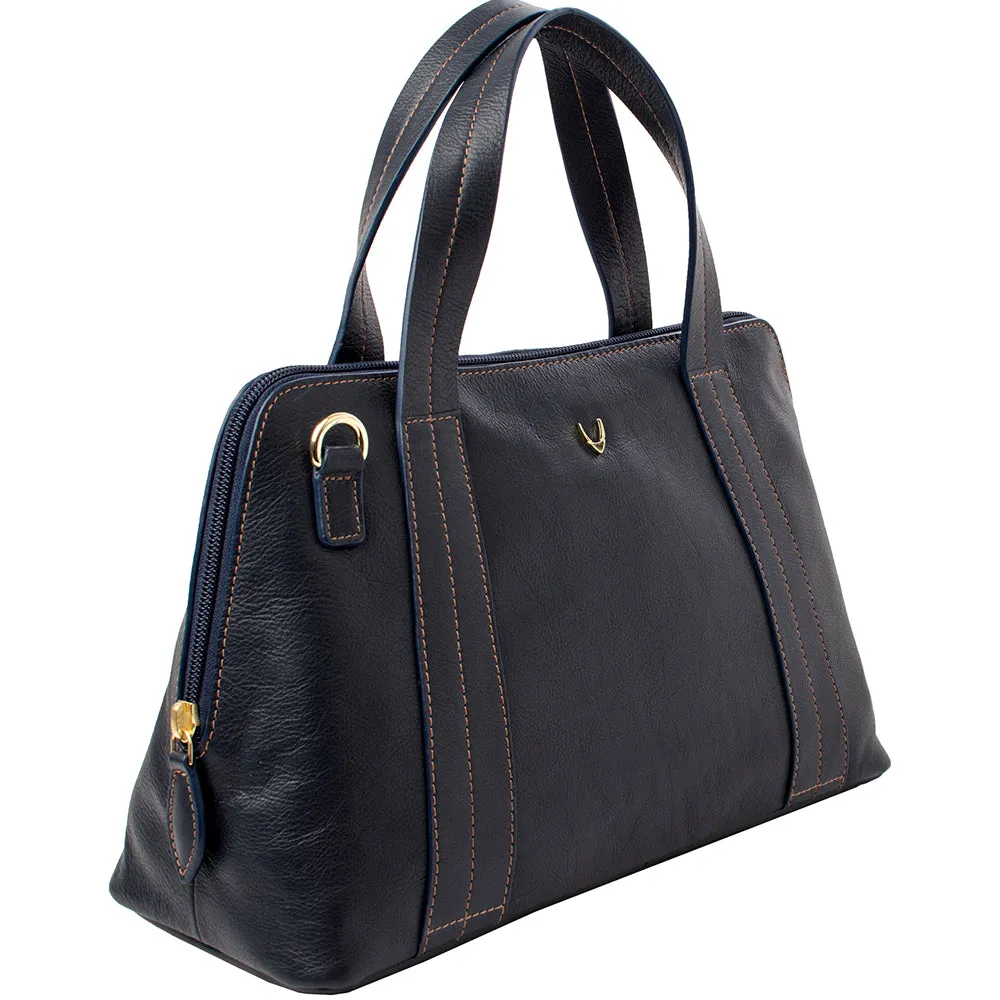 Hidesign Cerys Leather Satchel Black