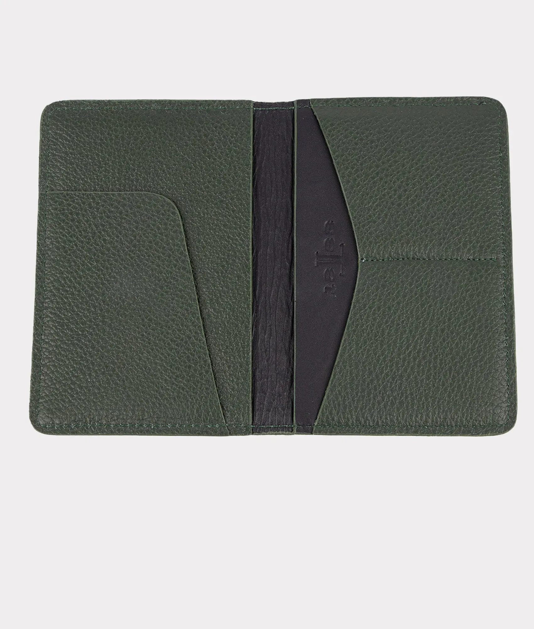 Luggage Tag Passport Duo :: Loden Green