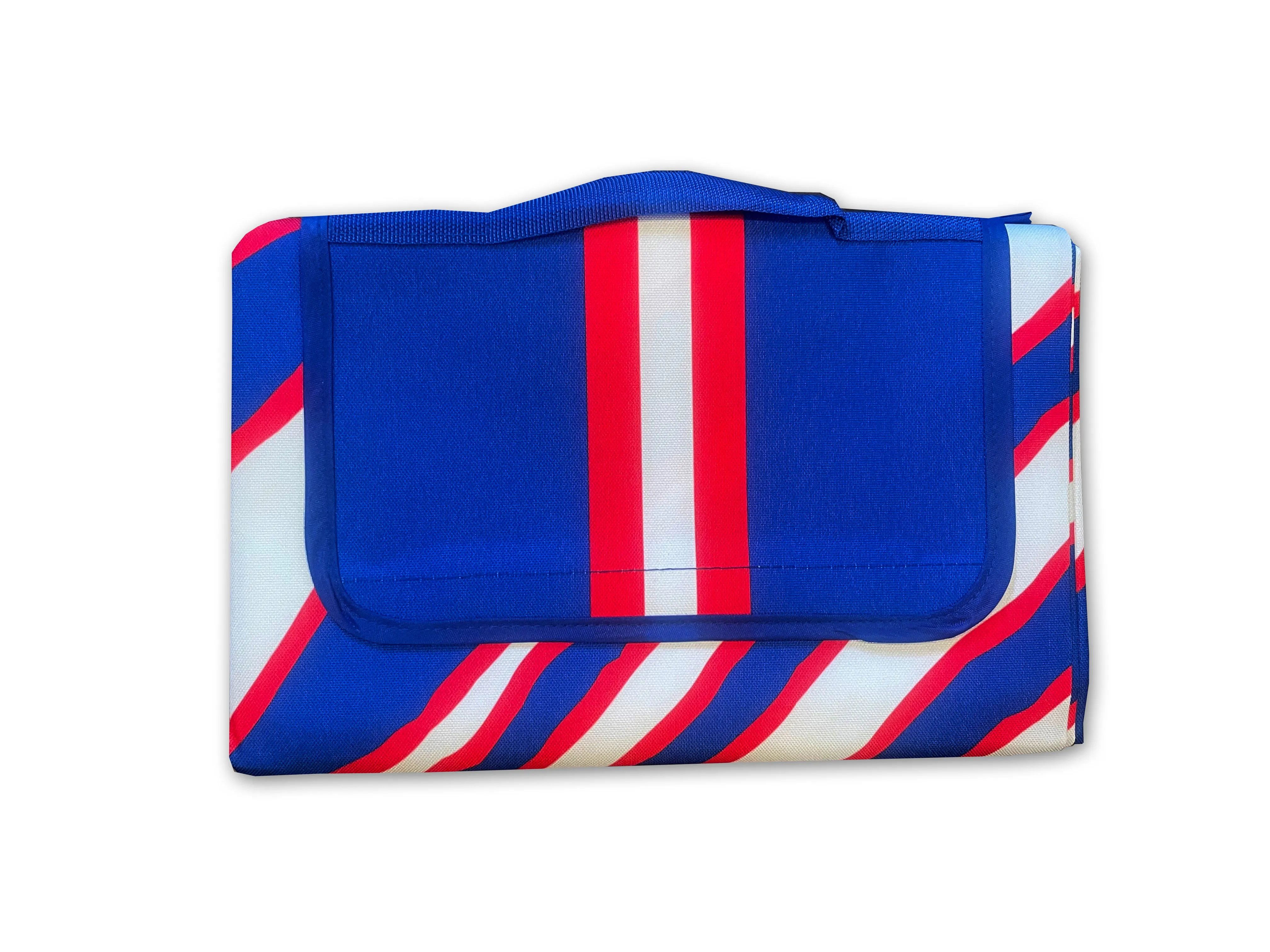 Mafia Stripes - Fold Up Waterproof 80 x 60 Picnic blanket mat