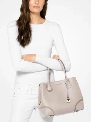 Mercer Gallery Medium Leather Satchel