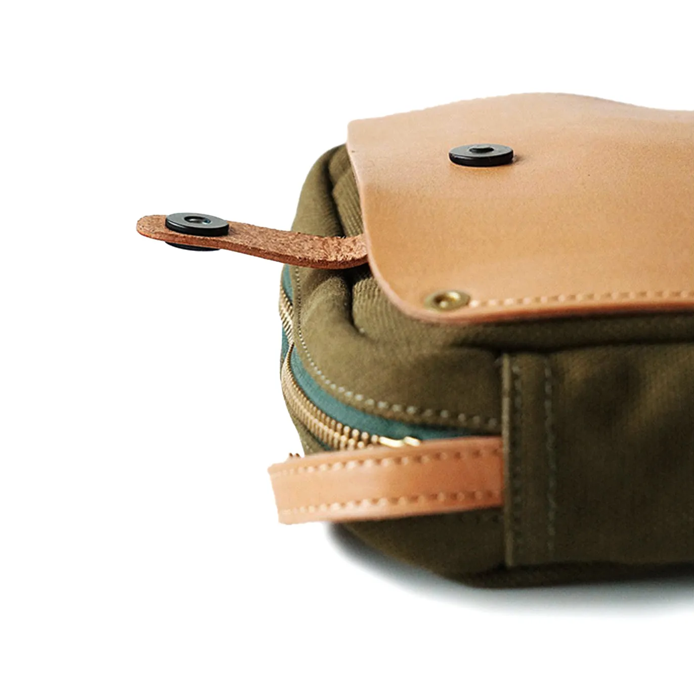 Mini Phone Bag,Canvas Vegetable-Tanned Leather Crossbody Bag-i7bags