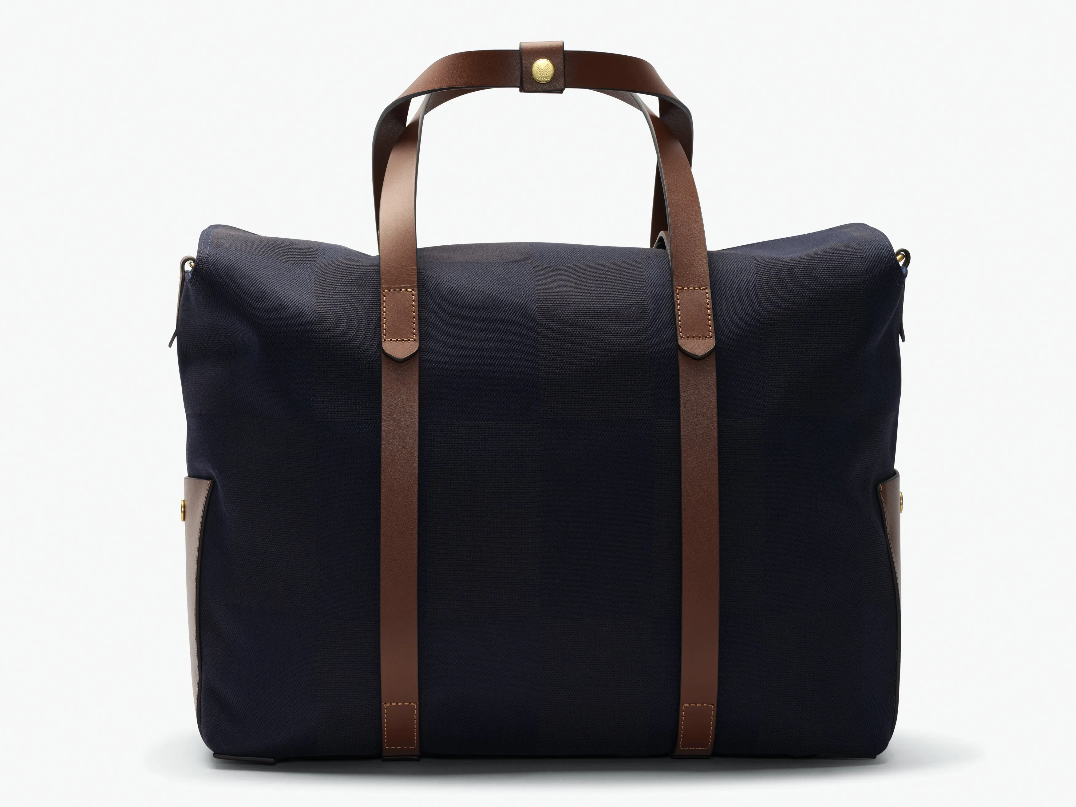 M/S Mega Tote - Pioneer Blue/Cuoio