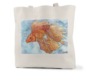 "Goldie the Goldfish" - Tote Bag (Multiple styles available!)