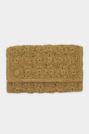 Raffia Clutch | Natural