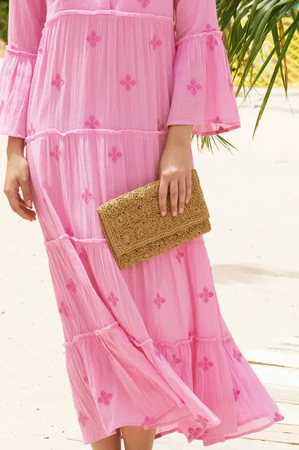 Raffia Clutch | Natural