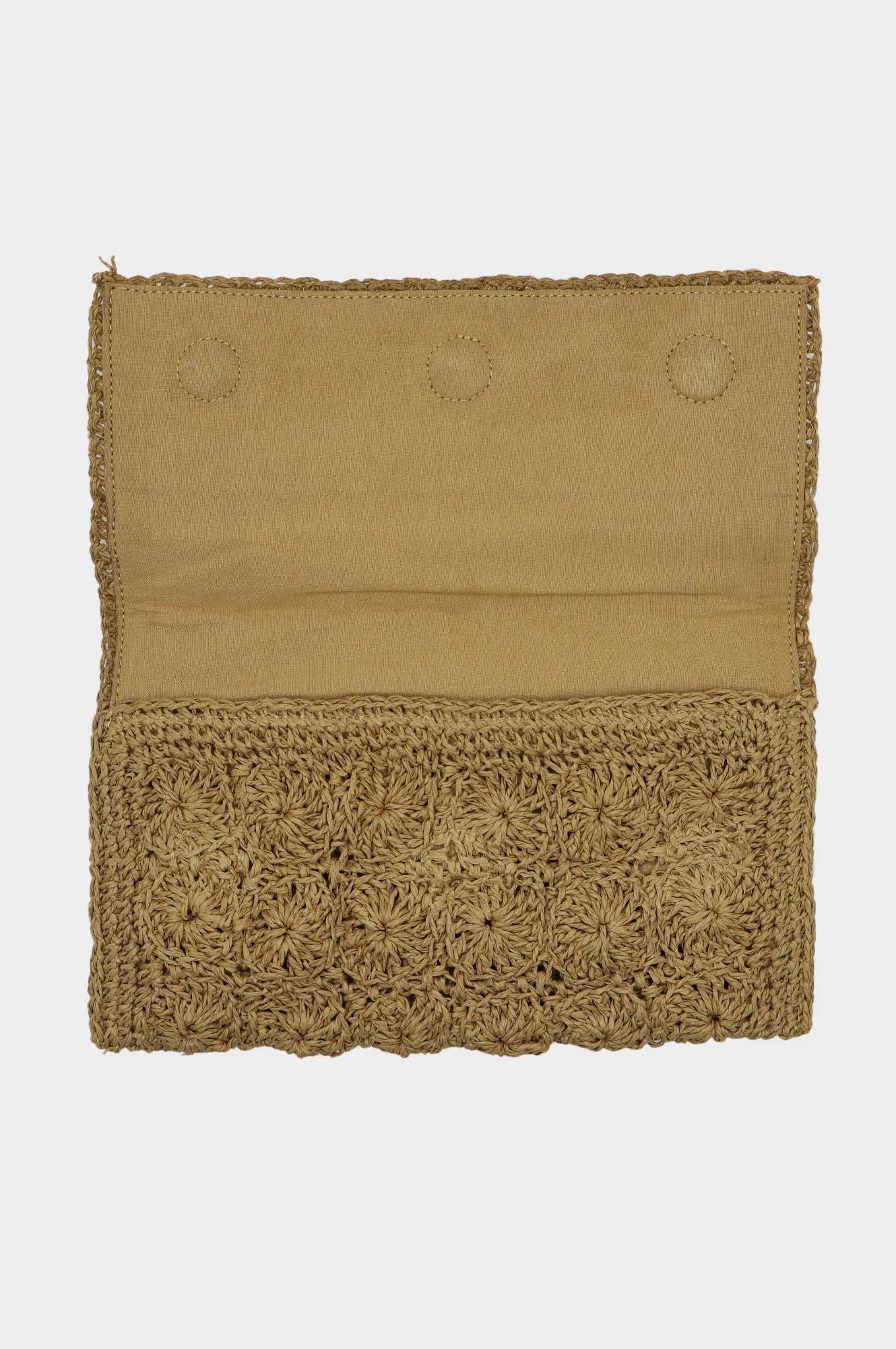 Raffia Clutch | Natural