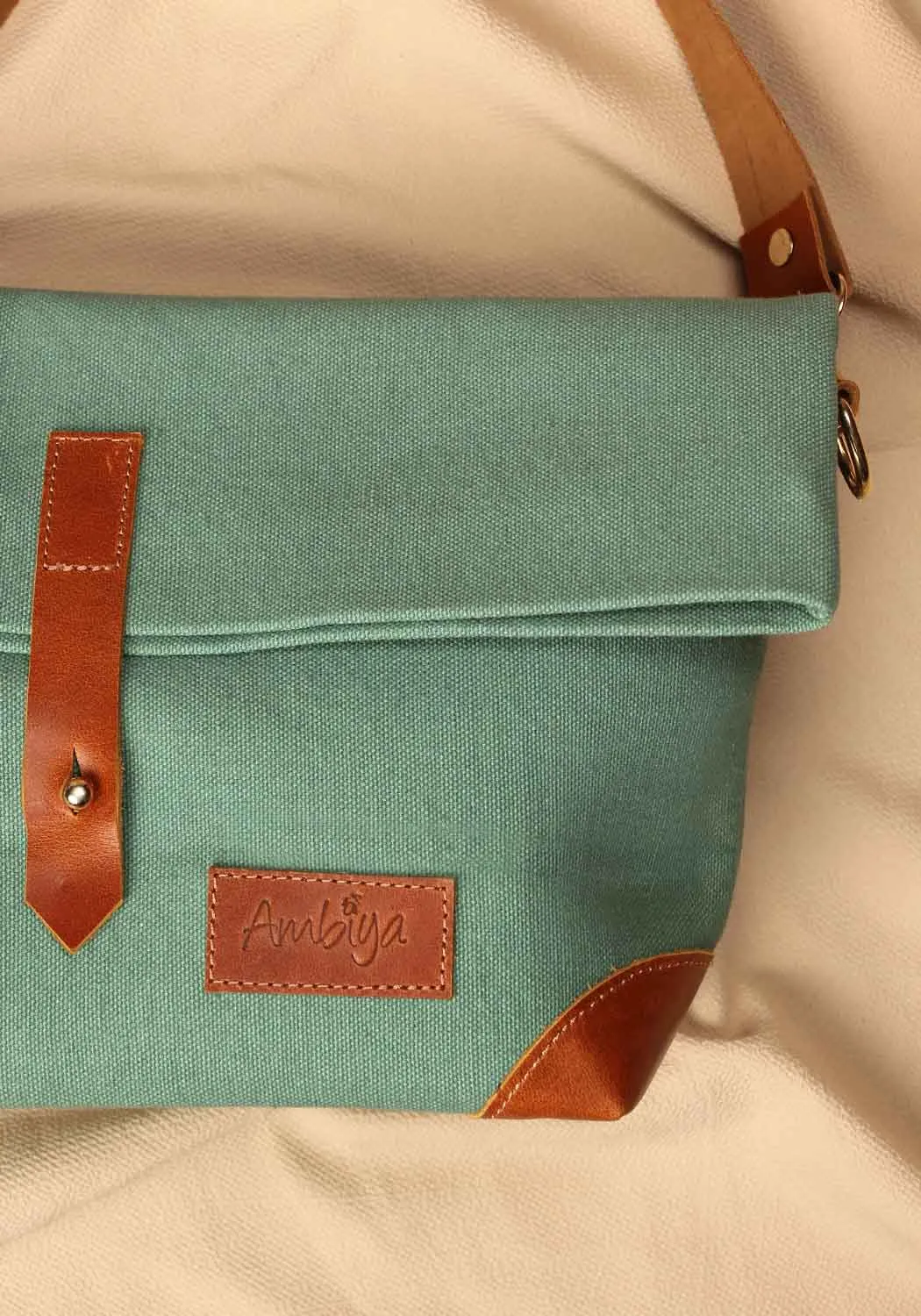 Saucy Canvas Fabric Sling Bag