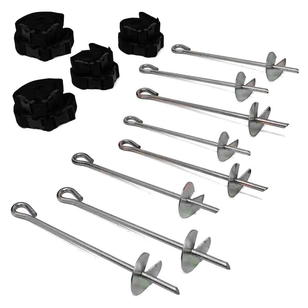 Trampoline Anchor Kit - Tie Down Kit - Easy Installation