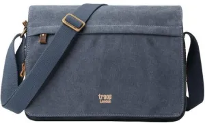 Troop London Organic Cotton Computer Messenger | Blue