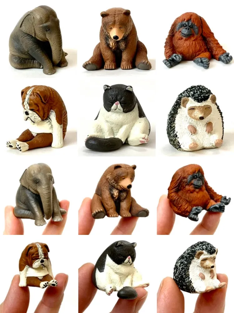 X 70881 SLEEPY ANIMAL FIGURINES Vol. 1-DISCONTINUED